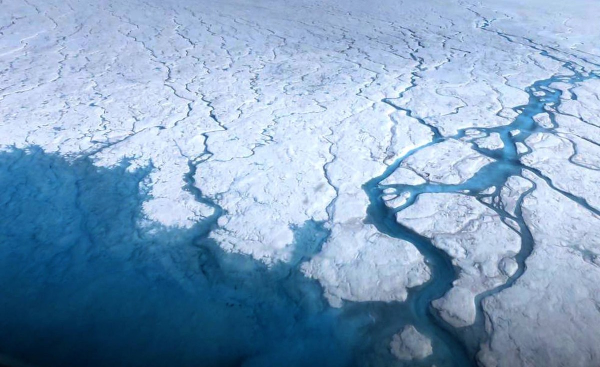 Melting cryosphere in Greenland