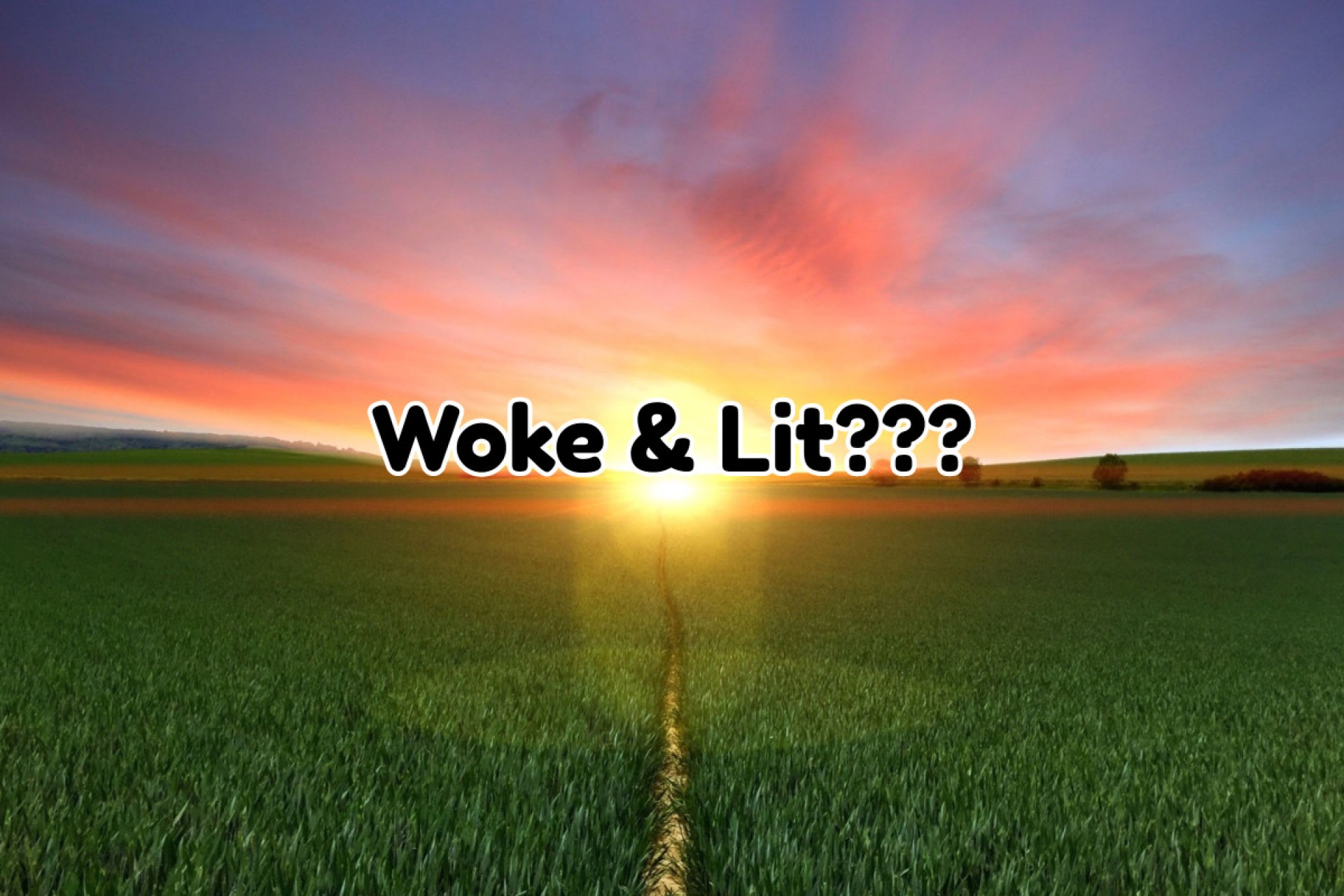 Are You Woke? What is Lit?