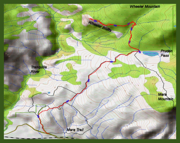 Wheeler Bluffs Ramble - Kamloops Trails