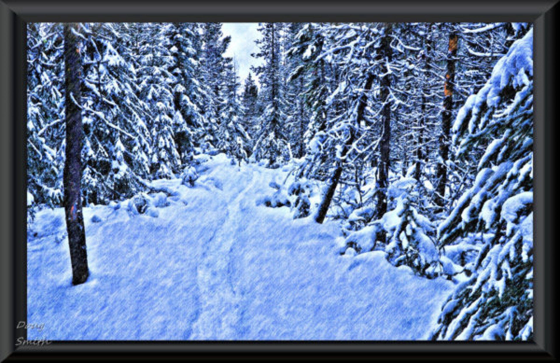 Snowshoeing Ridge Lakes - Kamloops Trails