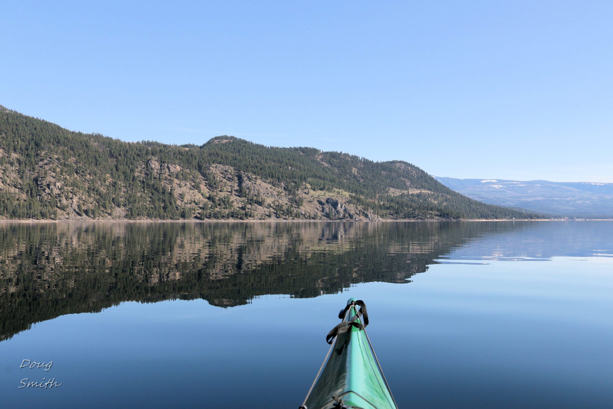 On Little Shuswap Lake - Kamloops Trails