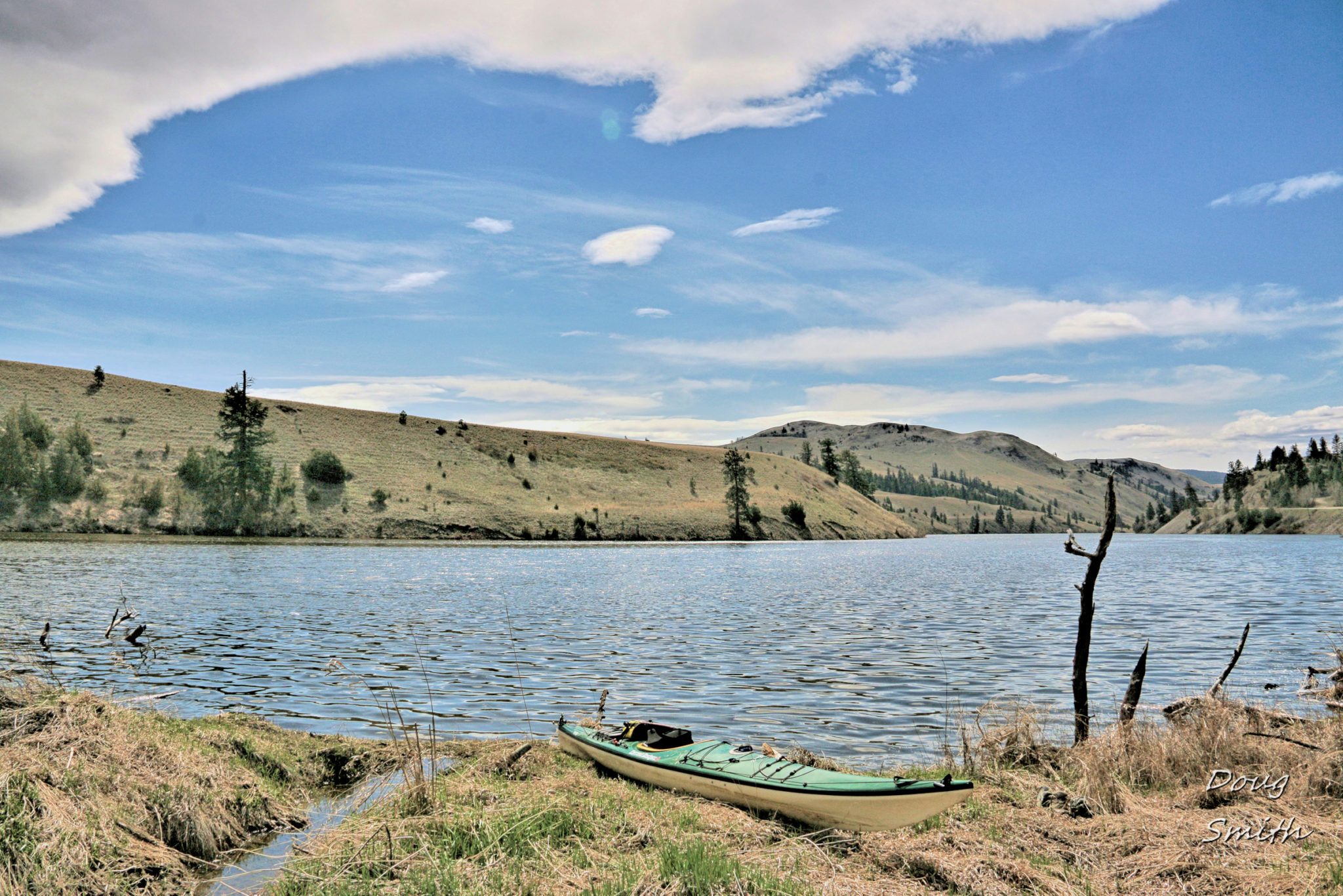 On Napier Lake - Kamloops Trails