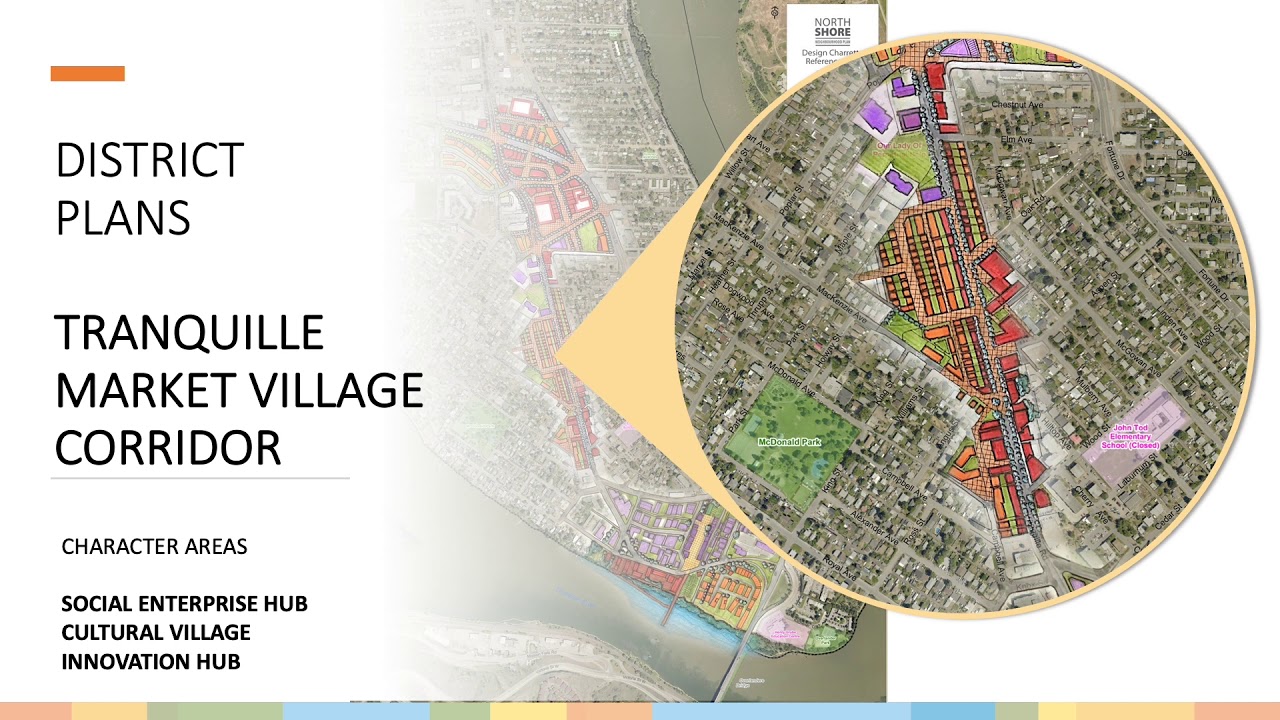 North Shore Plan - Tranquille Mkt Corridor: Social Enterprise Hub, Cultural Village, Innovation Hub