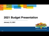 2021 Budget Presentation - City of Kamloops