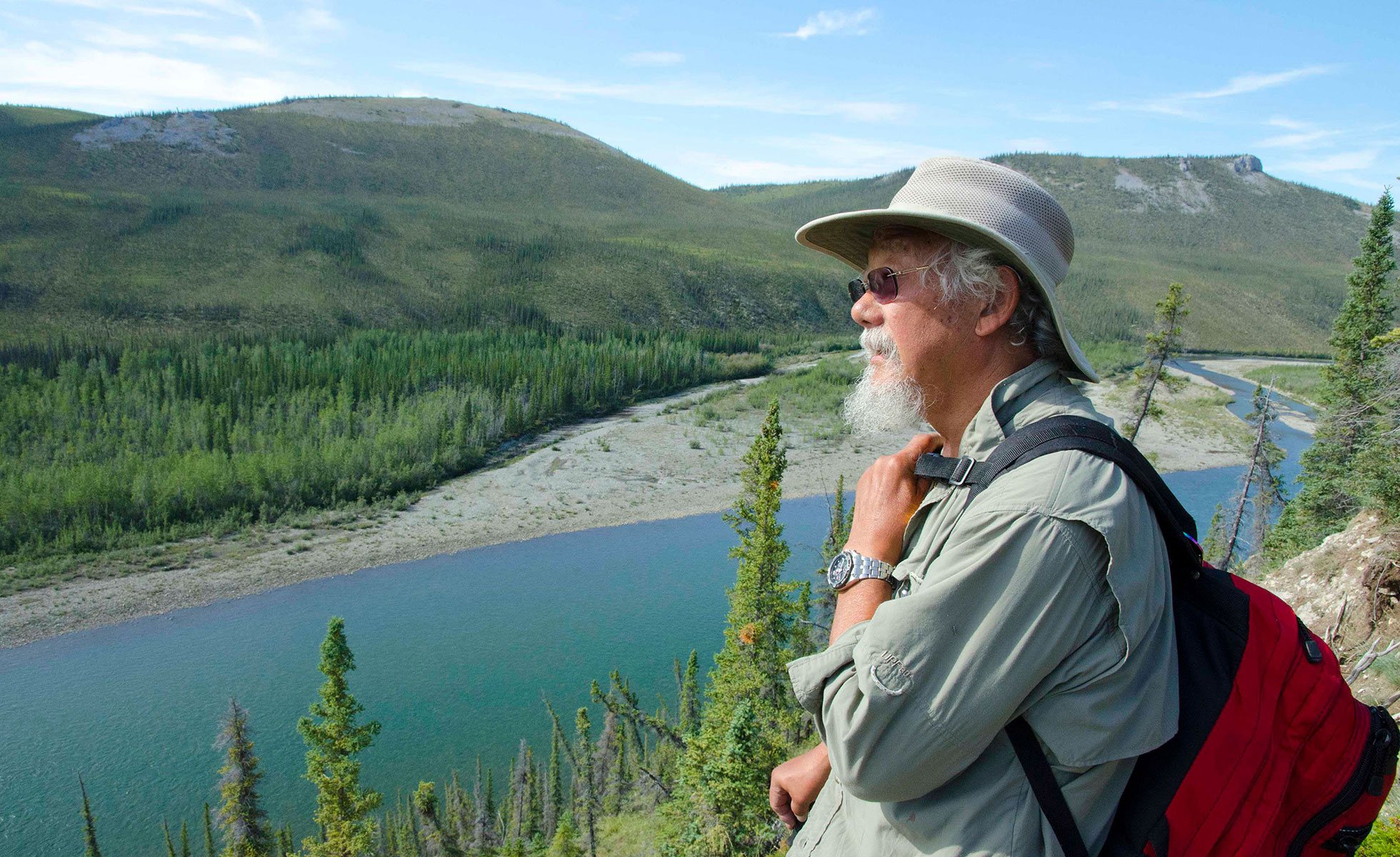 David Suzuki on the Hart River