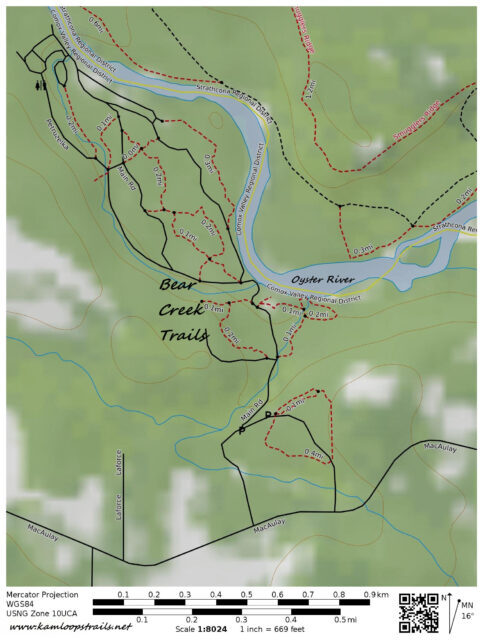 Bear Creek Trails - Kamloops Trails