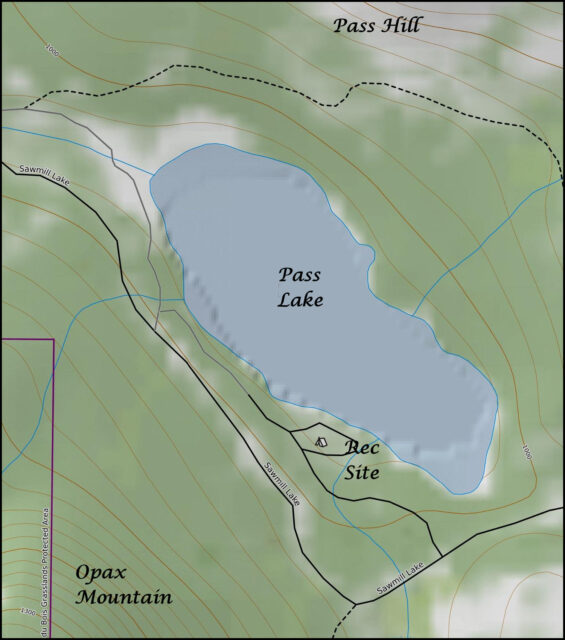 Snowshoeing Pass Lake – Kamloops Trails