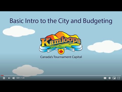 Basic Intro to the City and Budgeting - City of Kamloops