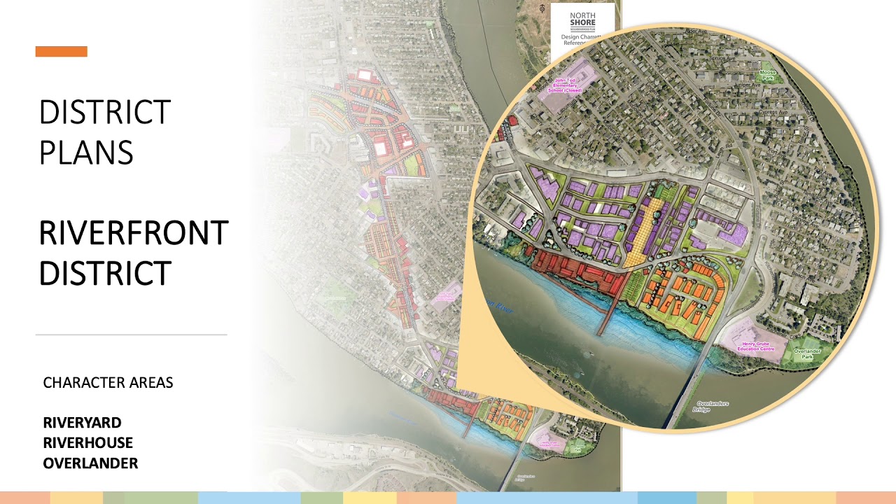 North Shore Neighbourhood Plan - Riverfront District: Riveryard, Riverhouse, and Overlander Park