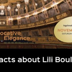 Fun Facts about composer Lili Boulanger