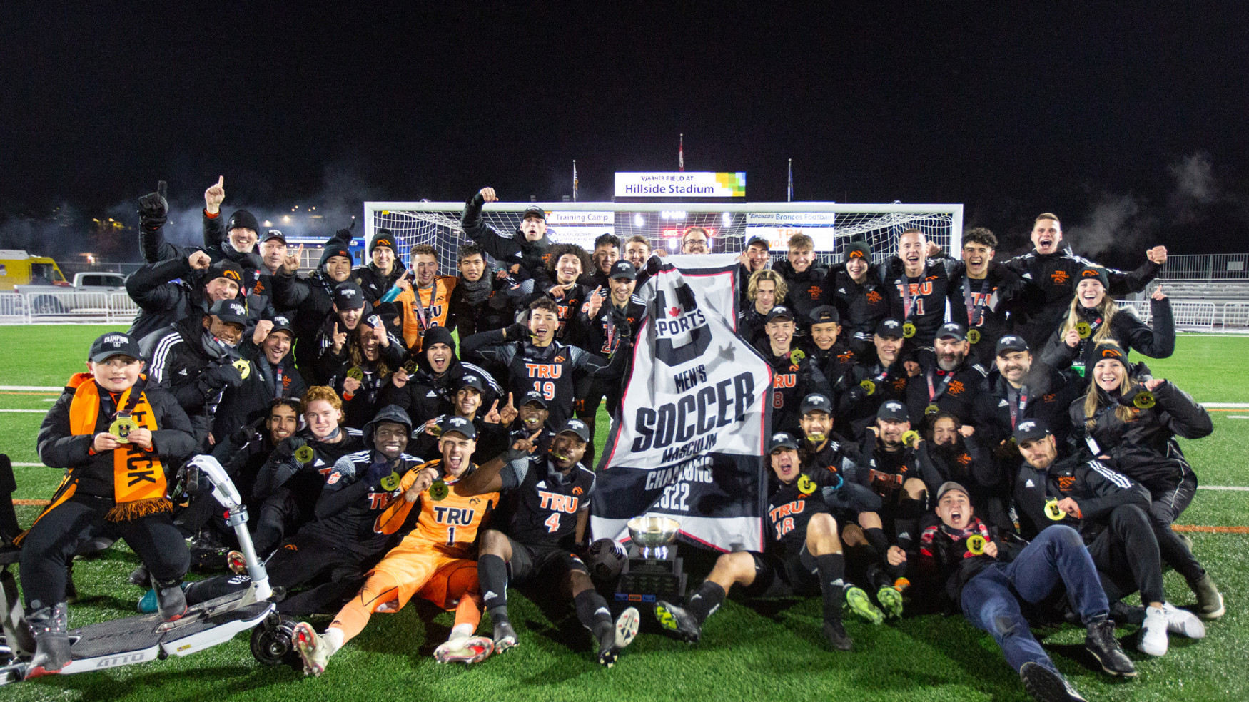 WolfPack Men’s Soccer team takes U SPORTS gold – TRU Newsroom