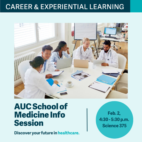 AUC School of Medicine Info Session – TRU Newsroom