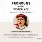 Pronouns in the Workplace – TRU Newsroom