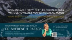 Settler Colonialism & White Men’s Violence Against Indigenous Women – TRU Newsroom