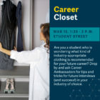 Career Ambassador Tabling Workshop – Career Closet – TRU Newsroom