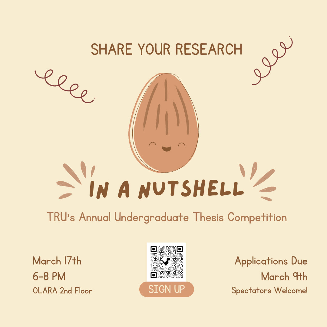 In a Nutshell—undergraduate thesis competition – TRU Newsroom