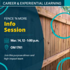 Fence ‘N More information session – TRU Newsroom