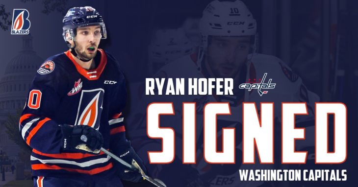 Washington Capitals Sign Ryan Hofer