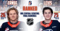 ERNST AND LEVIS RANKED BY NHL CENTRAL SCOUTING – Kamloops Blazers