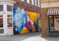 ILLUMINATING KAMLOOPS WITH FRANCOPHONE-INFUSED STREET ART: Artist Turbo Bambi and CSF Students Create Cheerful Mural in Street Art Workshop to Celebrate Cultural Heritage.