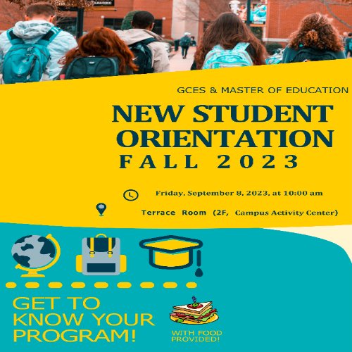 Master of Education and GCES Fall 2023 Orientation – TRU Newsroom