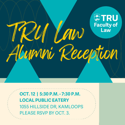 TRU Law Alumni Reception – TRU Newsroom