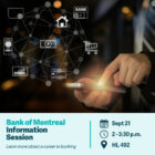 Information session: Bank of Montreal