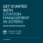 citation management in Zotero – TRU Newsroom