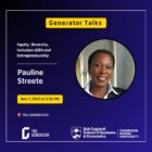 Generator Talks – EDI and entrepreneurship – TRU Newsroom