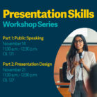 Presentation skills workshop – public speaking – TRU Newsroom