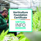 Horticulture Foundation Certificate – info session – TRU Newsroom