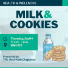 Multi Faith Chaplaincy – Milk and Cookies event – TRU Newsroom