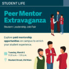 Peer Mentor Extravaganza – TRU Newsroom