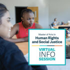 Master of Arts in Human Rights and Social Justice – info session – TRU Newsroom
