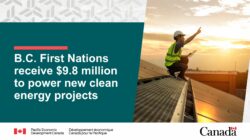 Canada, B.C. support First Nations to power up new clean energy projects