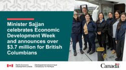 Minister Sajjan celebrates Economic Development Week and announces over $3.7 million for British Columbians