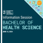 OL Bachelor of Health Science – info session – TRU Newsroom