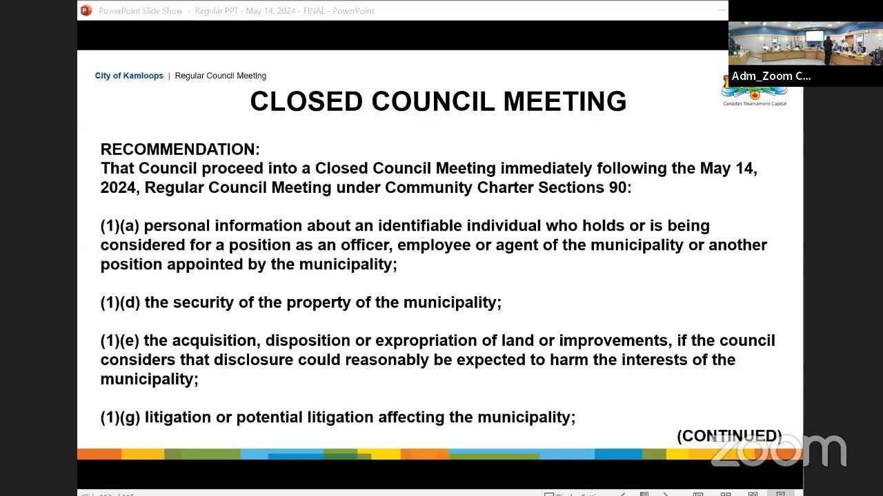 Council Meeting