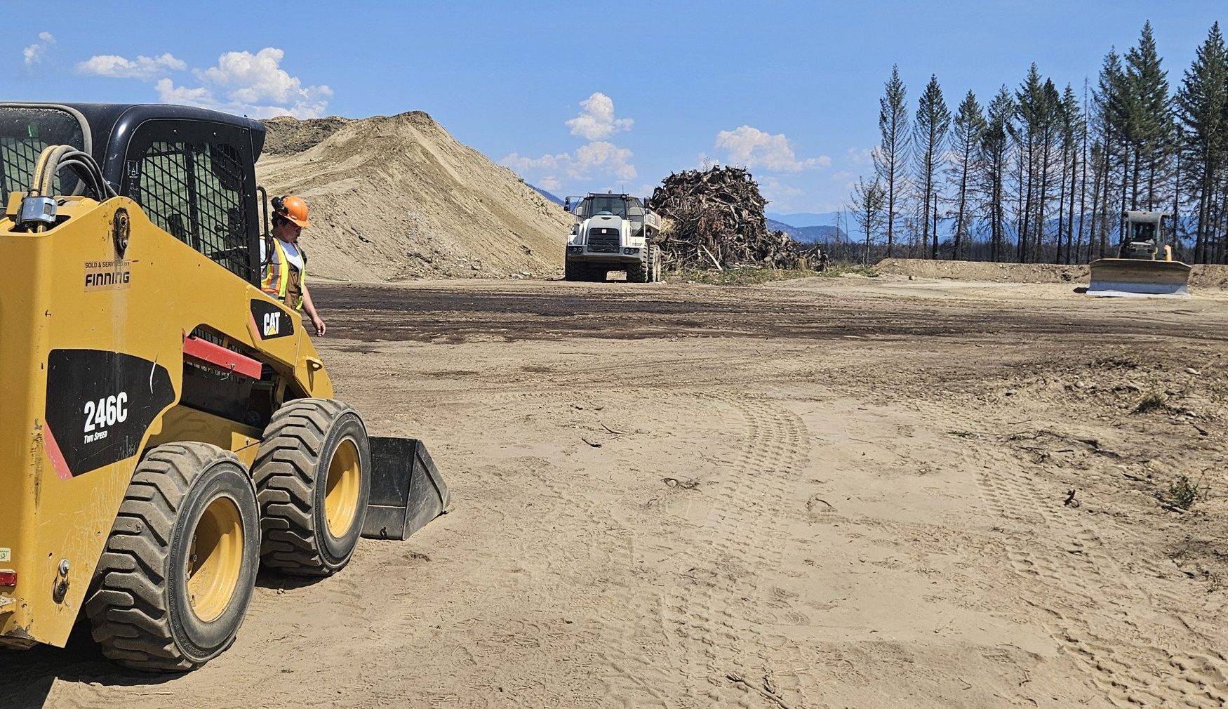 Indigenous students learn skills while rebuilding wildfire-ravaged community