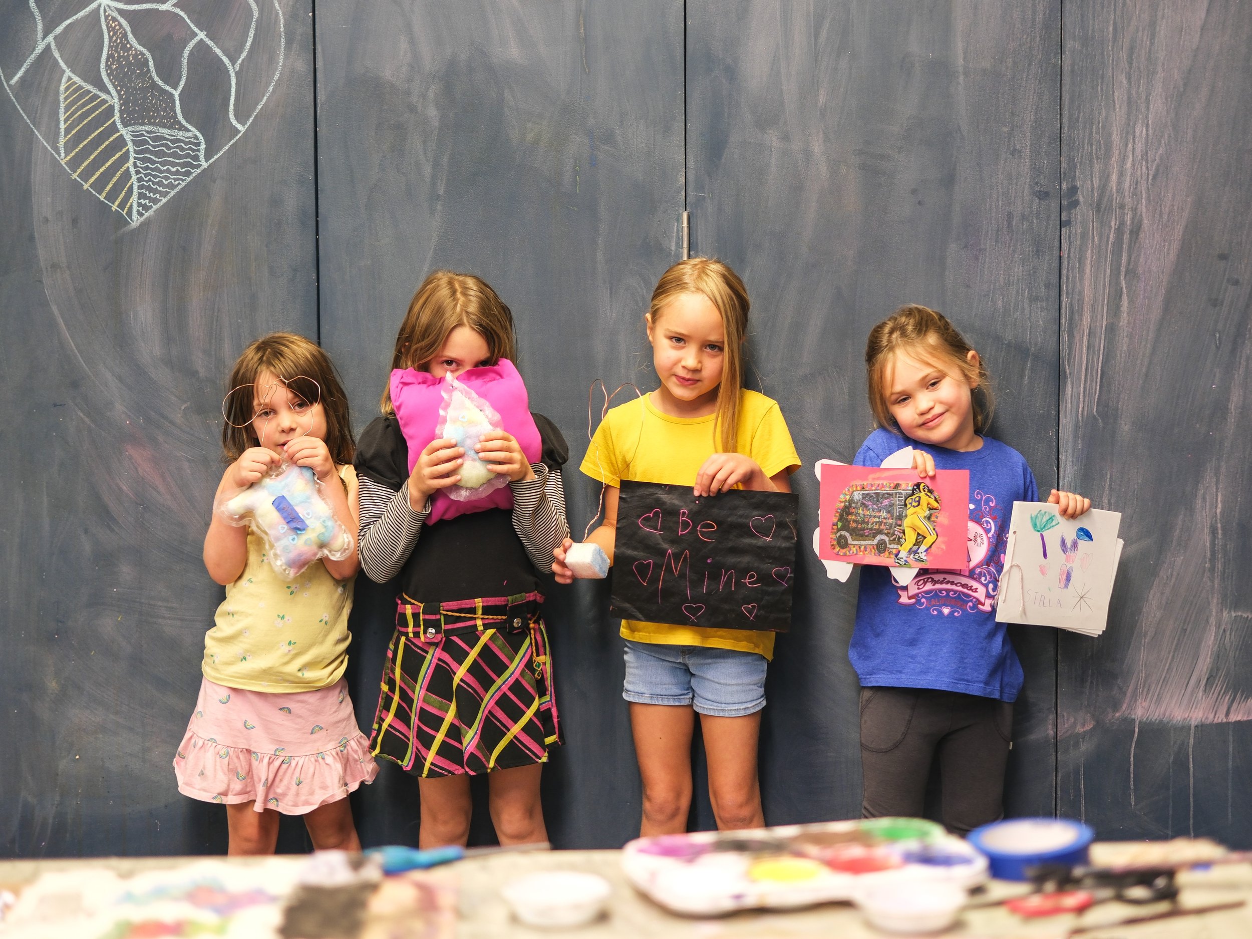 Summer Art Camp participants, 2023. Photo: Frank Luca.