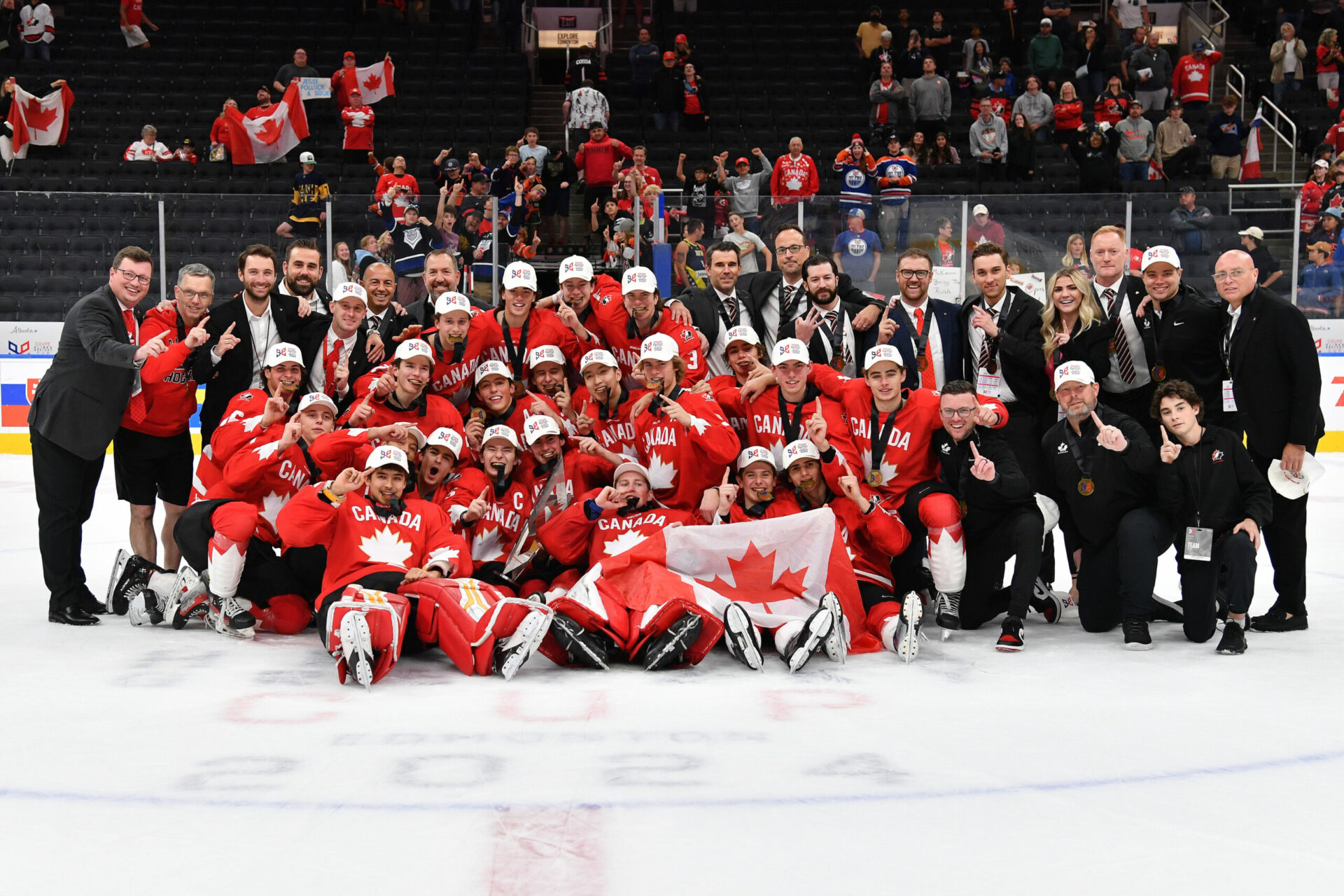 Goaltender Coach Dan De Palma wins gold as Canada at the 2024 Hlinka Gretzky Cup