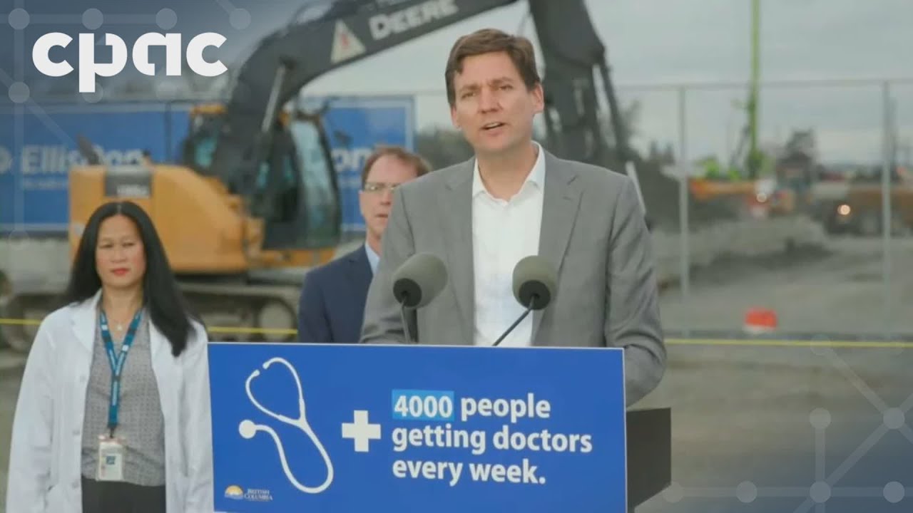 B.C. Premier David Eby makes a health-care and housing announcement – September 17, 2024