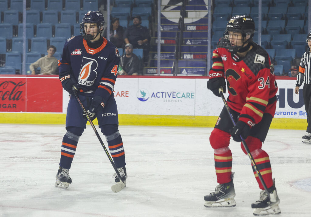 Blazers Win 2-1 Over Cougars in WHL Preseason Action