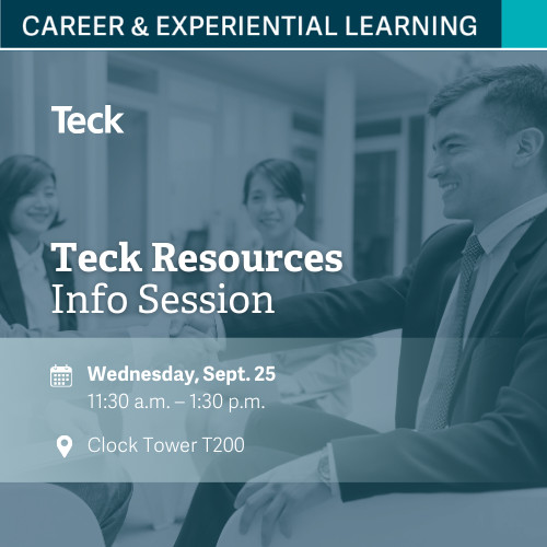 CEL Teck Resources info session