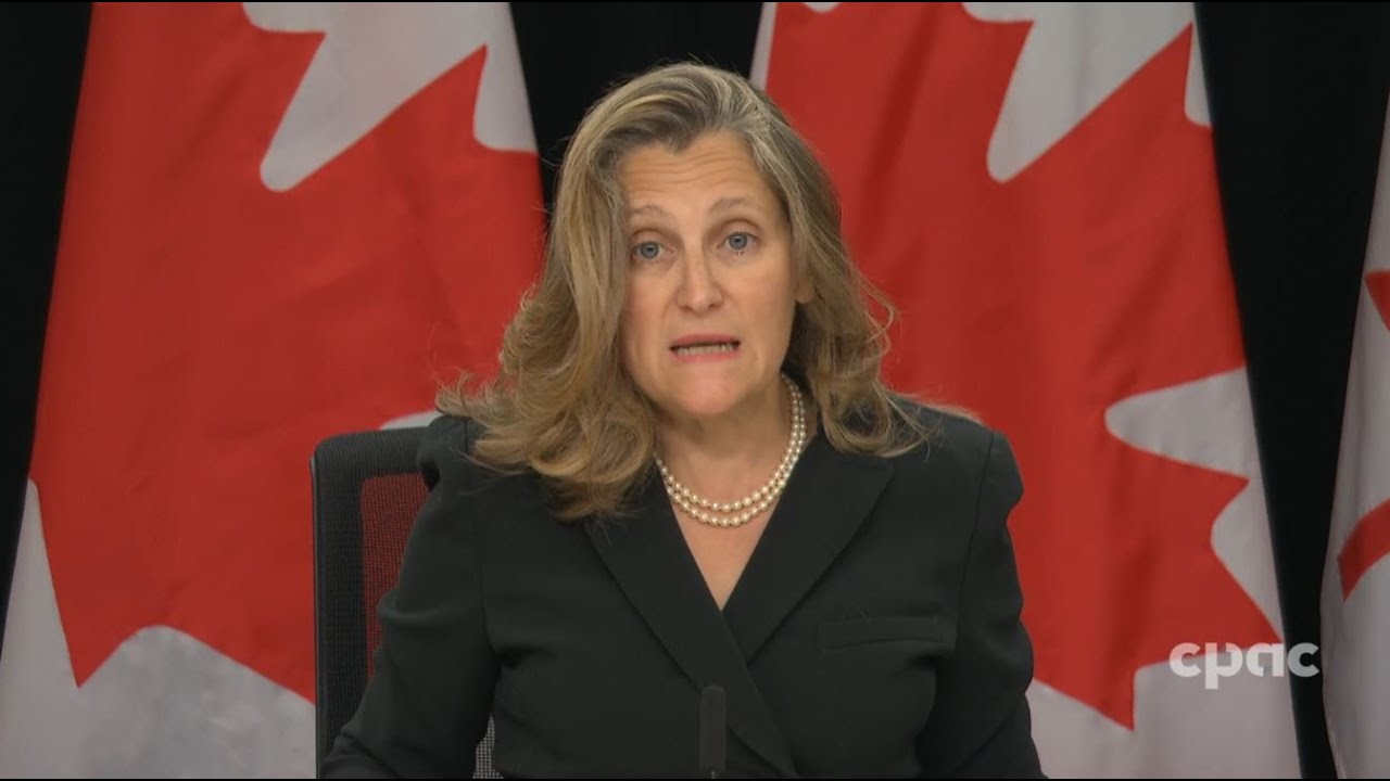 Deputy PM Chrystia Freeland provides update on economic plan – September 24, 2024