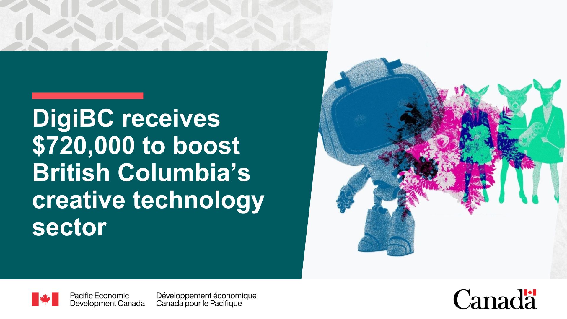 DigiBC receives $720,000 to boost British Columbia’s creative technology sector