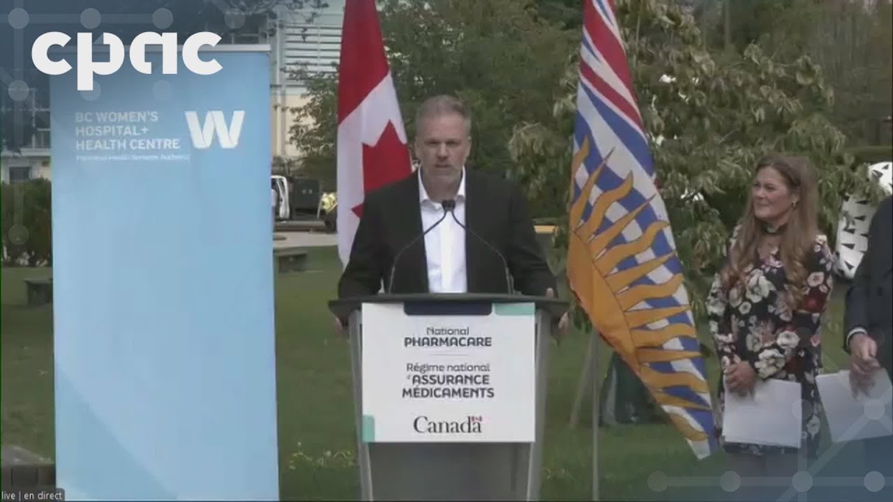 Federal and B.C. govts make a pharmacare announcement – September 12, 2024