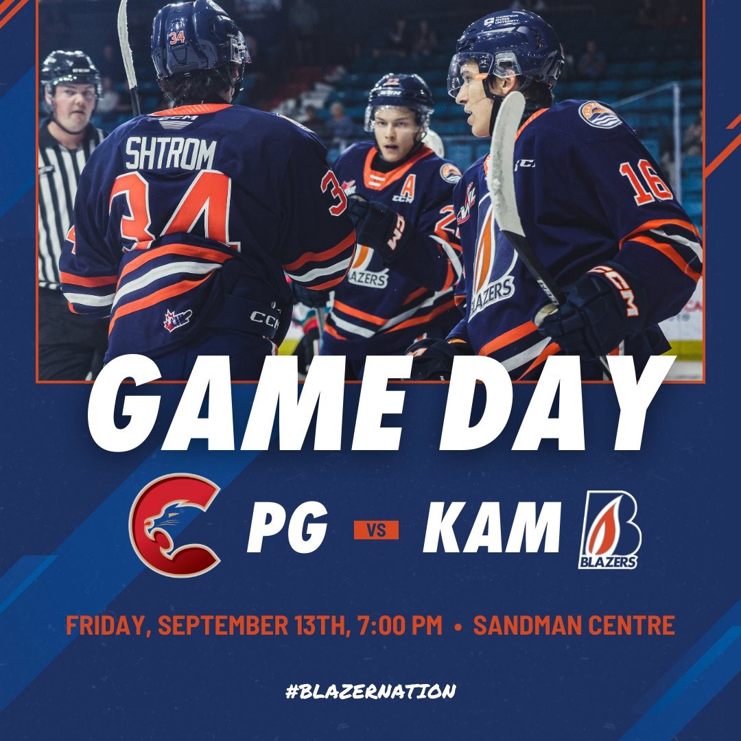 Kamloops Blazers play final home preseason game tonight against Prince George