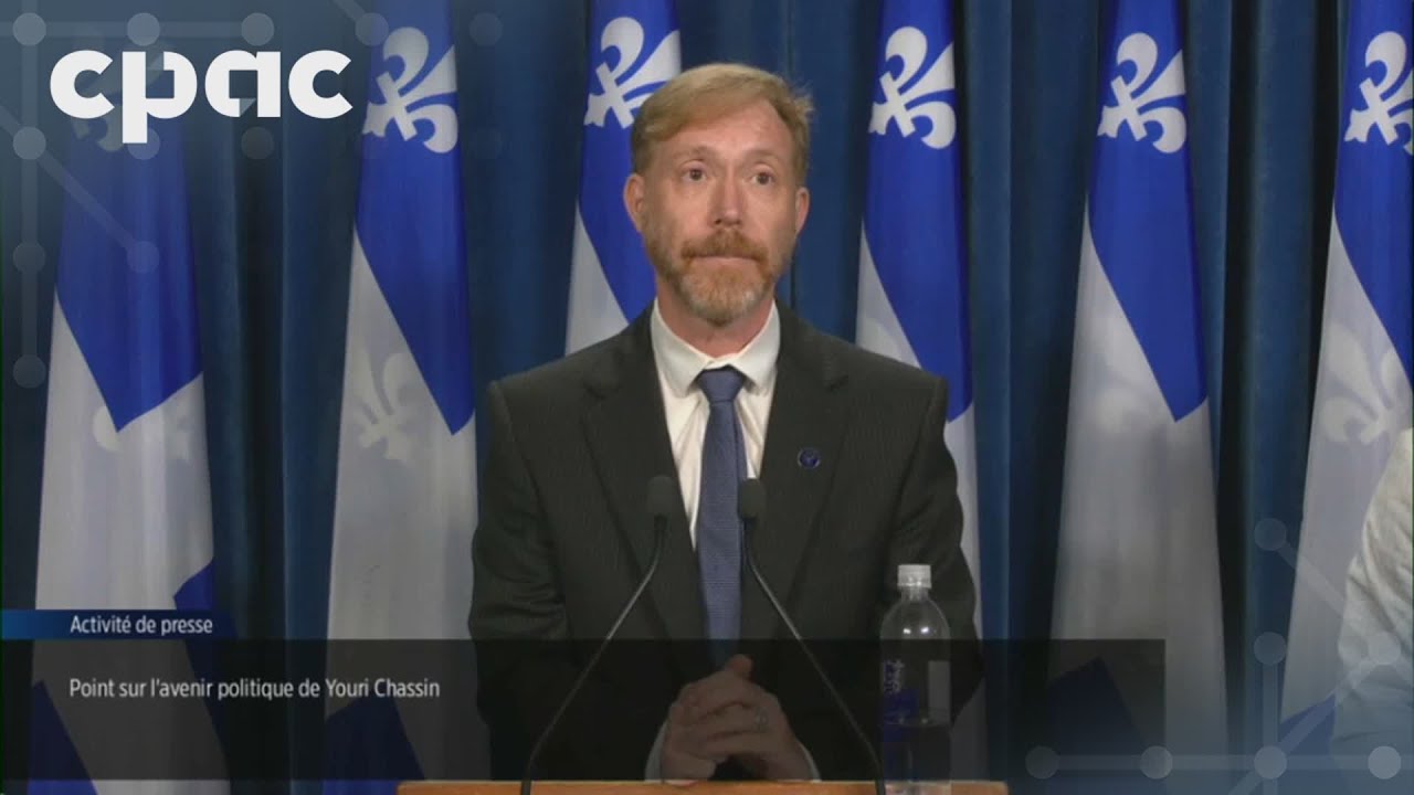 Le député Youri Chassin quitte le caucus de la CAQ – 12 septembre 2024