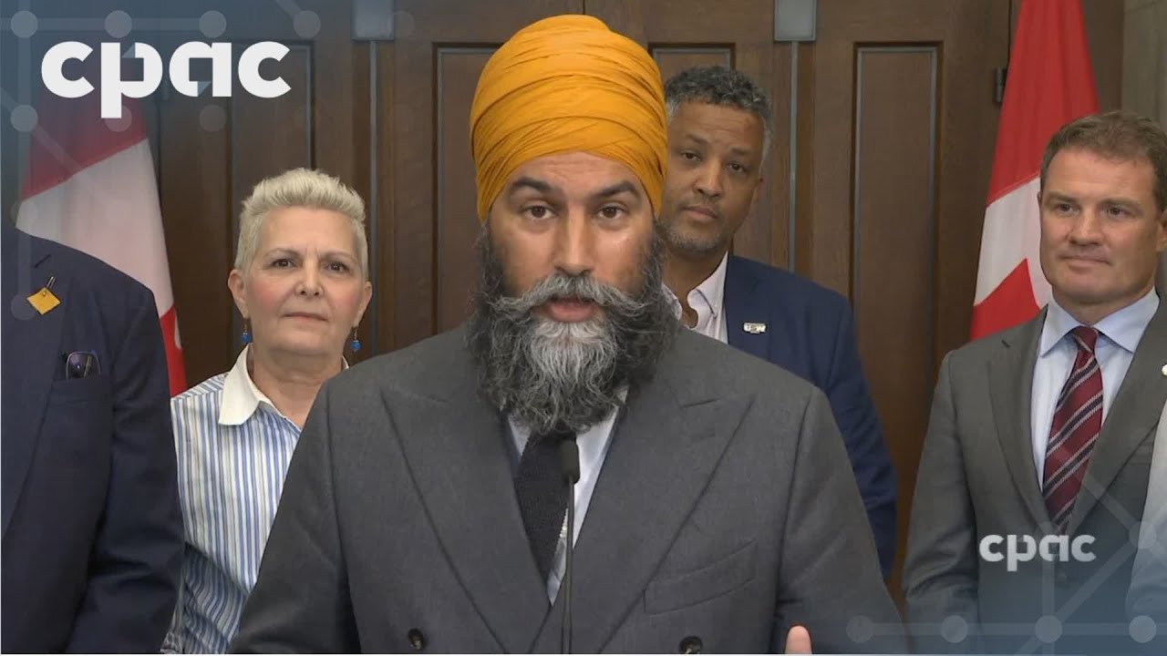 NDP Leader Jagmeet Singh speaks with reporters as Parliament returns – September 16, 2024